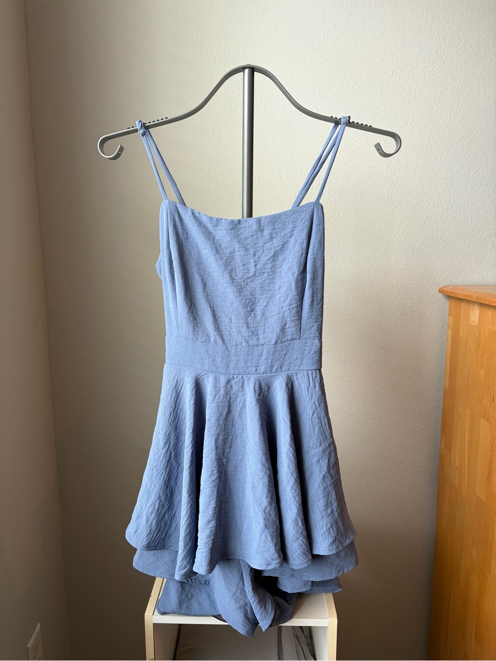 NWT Lovely Day Blue Romper M